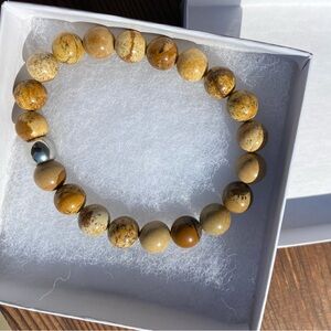 Natural Stone Beaded Bracelet